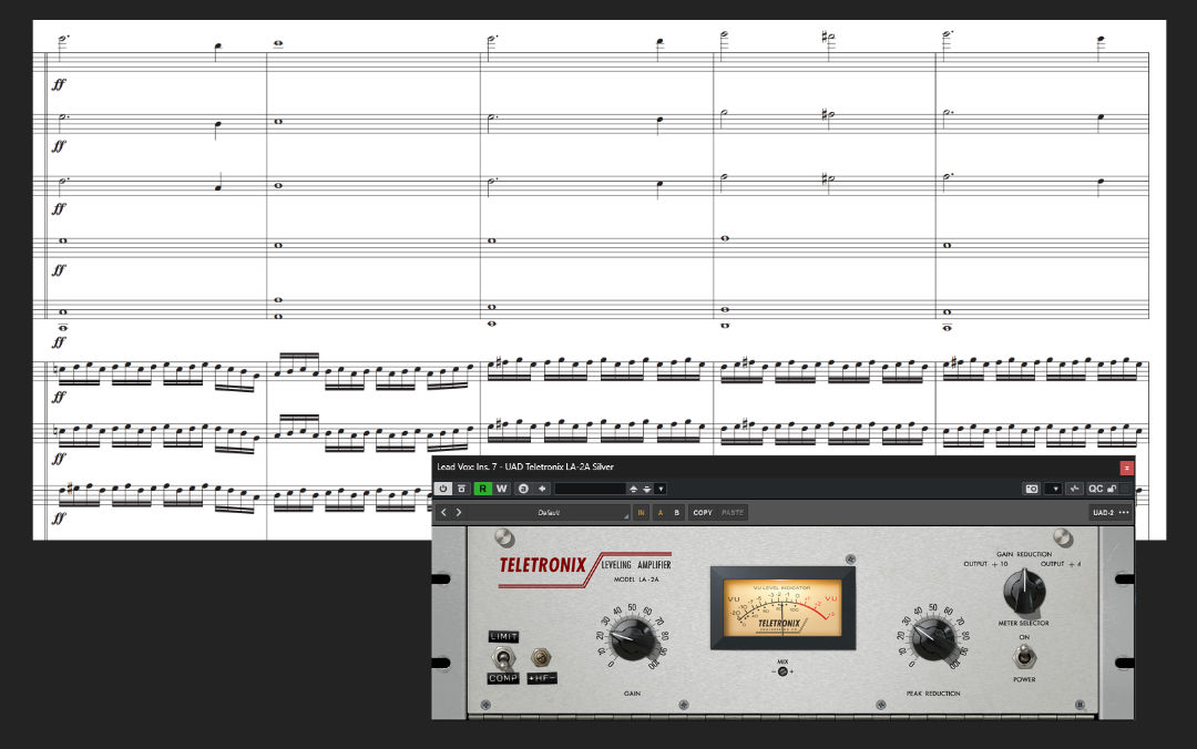 Trailer mix session with Valhalla, soothe2 and Teletronix plugins